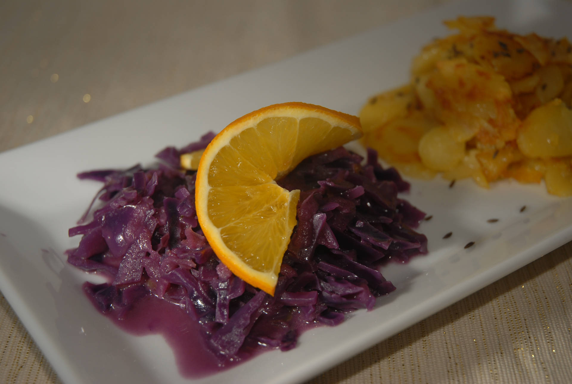Apfel-Honig-Rotkraut
